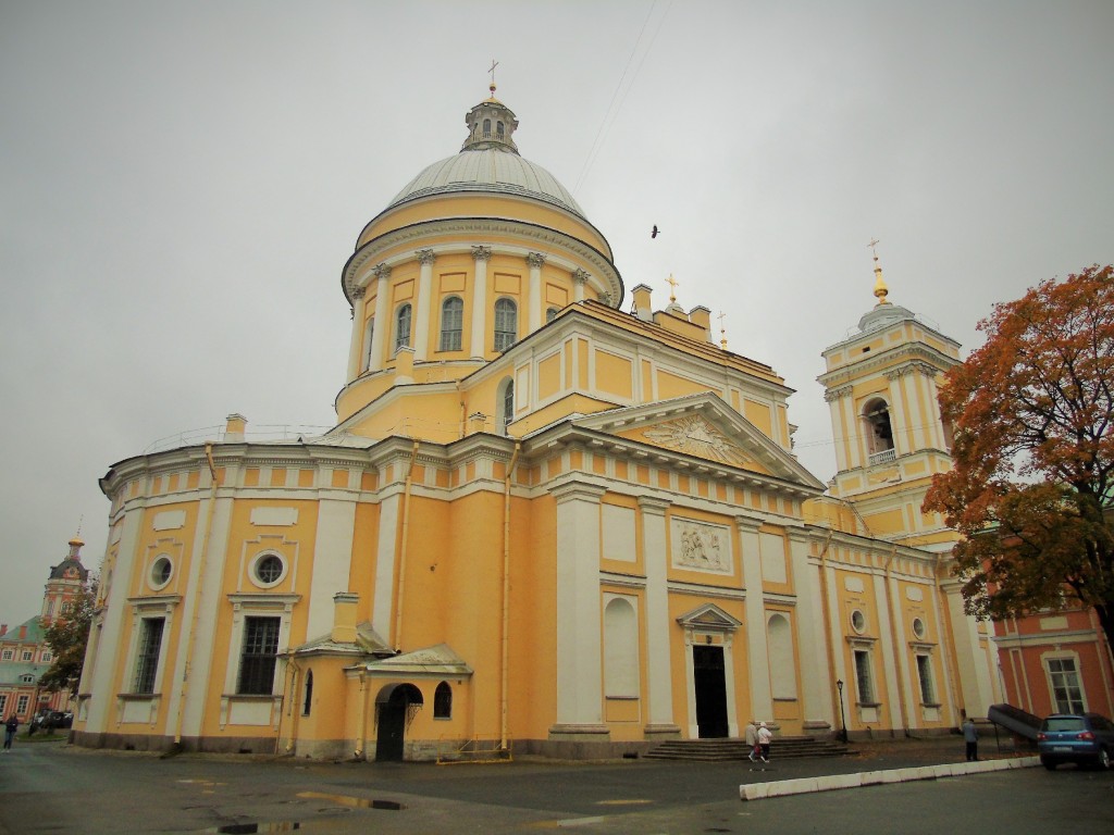 Троицкая Александро-Невская лавра. Собор Троицы Живоначальной, Центральный район (Санкт-Петербург, г. Санкт-Петербург). фасады