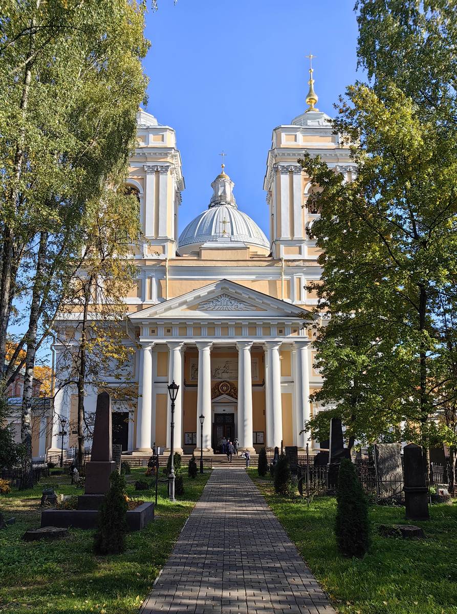 Троицкая Александро-Невская лавра. Собор Троицы Живоначальной, Центральный район (Санкт-Петербург, г. Санкт-Петербург). фасады