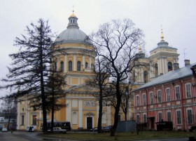 Санкт-Петербург. Троицкая Александро-Невская лавра. Собор Троицы Живоначальной