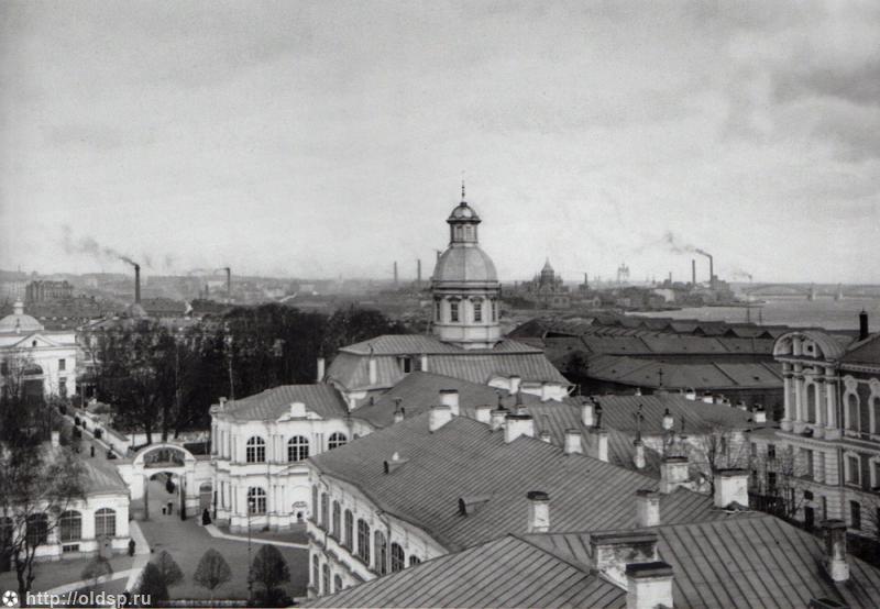 Центральный район. Троицкая Александро-Невская лавра. Церковь Благовещения Пресвятой Богородицы. архивная фотография, Фото с сайта pastvu.ru Фото 1910-1915 гг.