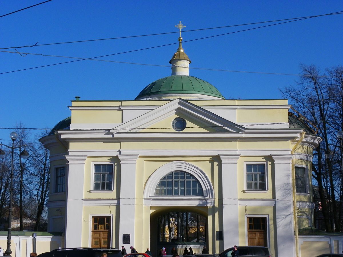 фасады. Троицкая Александро-Невская лавра. Церковь иконы Божией Матери 