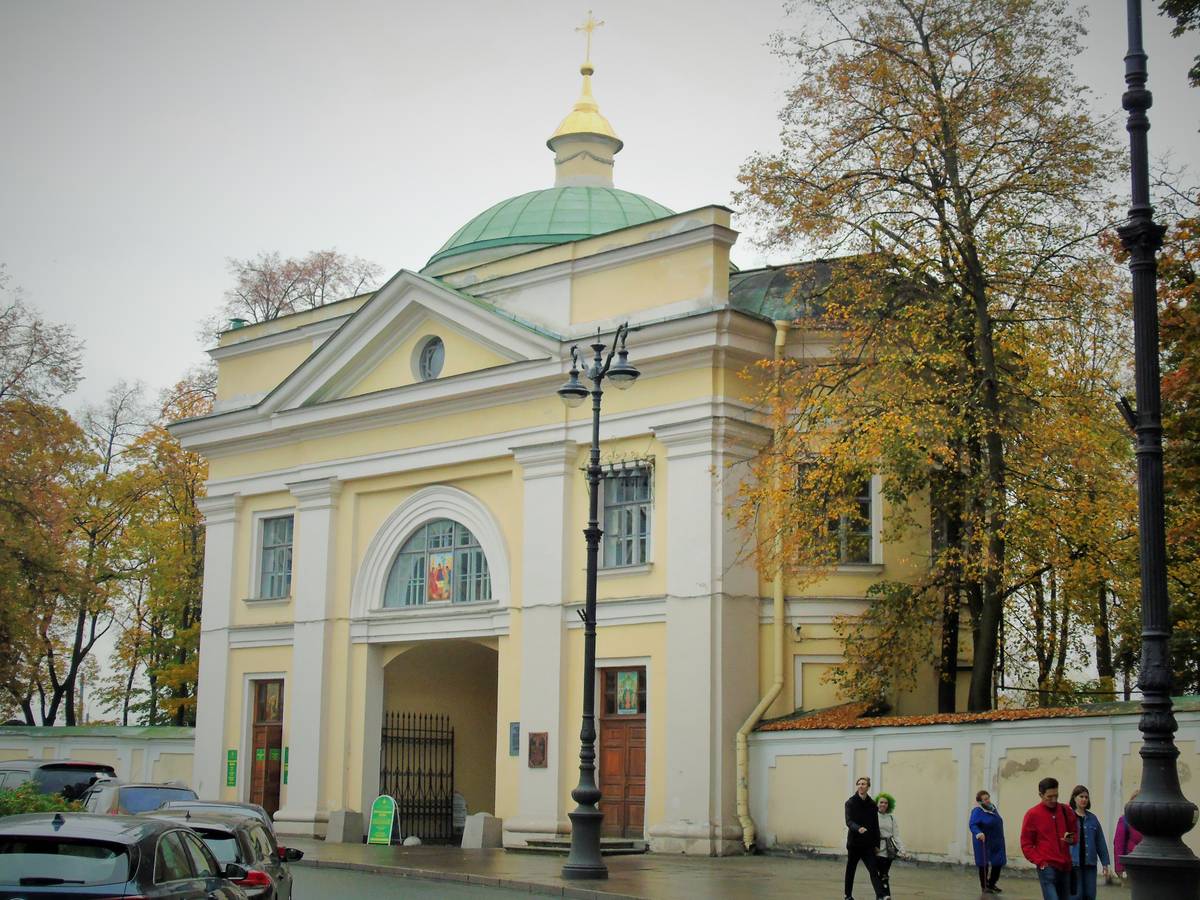 фасады. Троицкая Александро-Невская лавра. Церковь иконы Божией Матери 
