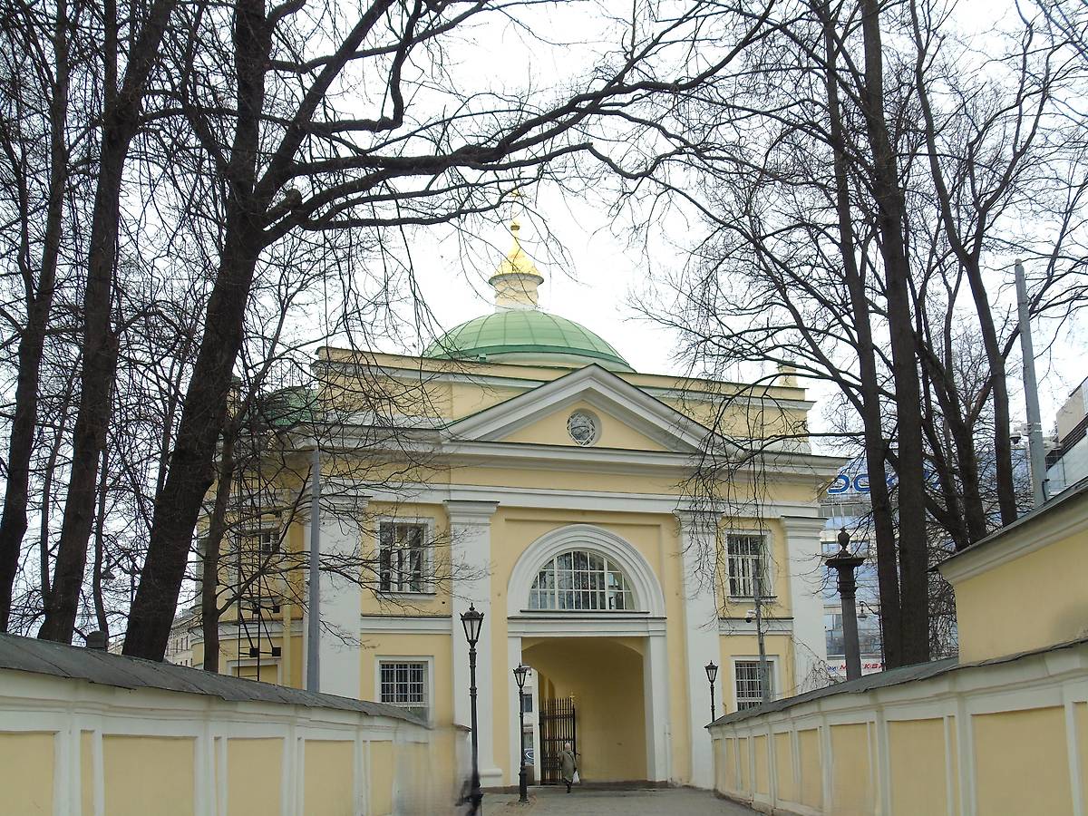 фасады. Троицкая Александро-Невская лавра. Церковь иконы Божией Матери "Всех скорбящих Радость", Центральный район (Санкт-Петербург, г. Санкт-Петербург)