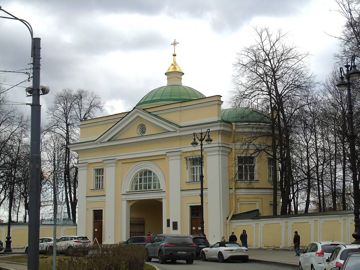 фасады. Троицкая Александро-Невская лавра. Церковь иконы Божией Матери "Всех скорбящих Радость", Центральный район (Санкт-Петербург, г. Санкт-Петербург)