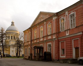 Санкт-Петербург. Троицкая Александро-Невская лавра. Церковь Сошествия Святого Духа