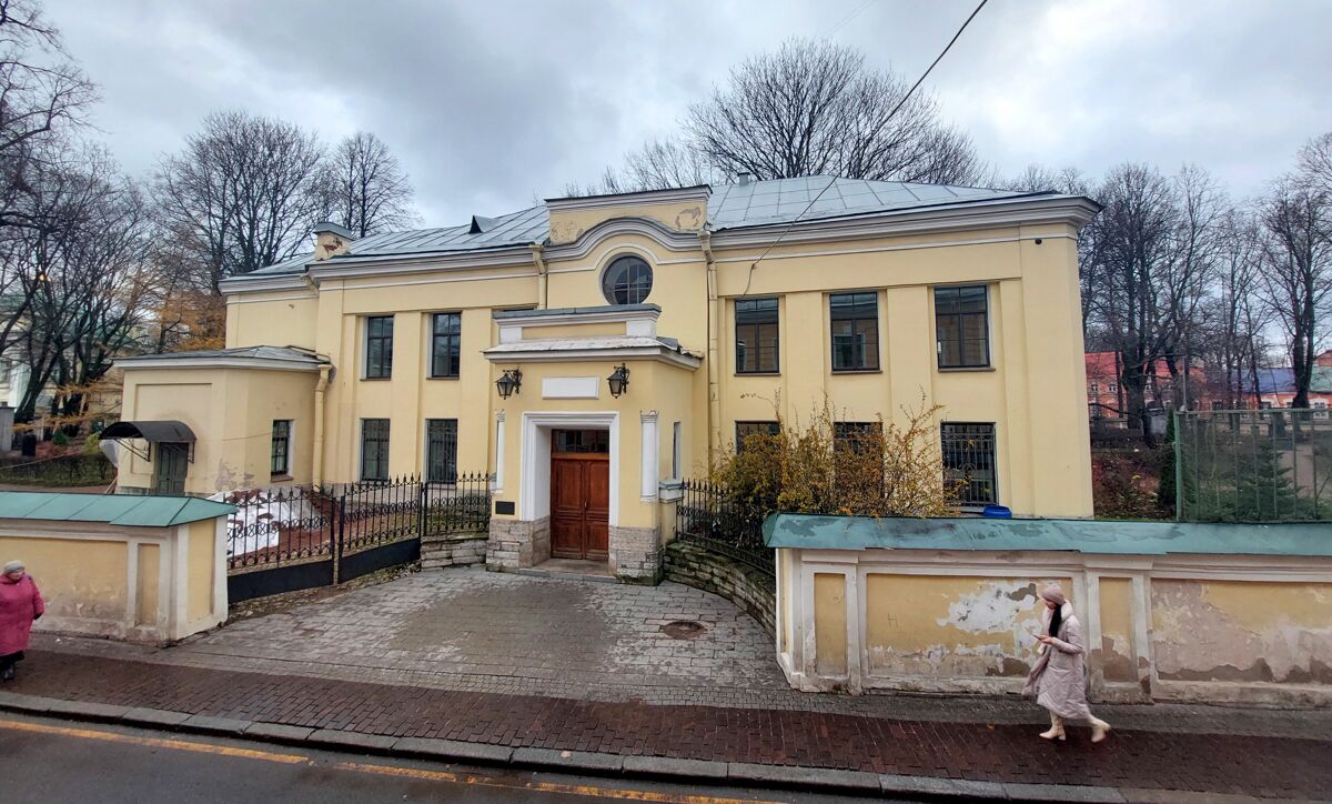 Троицкая Александро-Невская лавра. Церковь Тихвинской иконы Божией Матери, Центральный район (Санкт-Петербург, г. Санкт-Петербург). фасады
