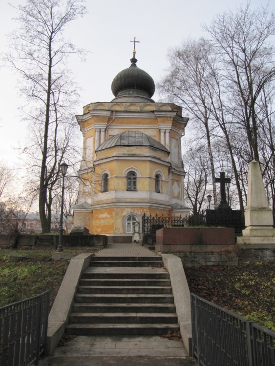 Центральный район. Троицкая Александро-Невская лавра. Церковь Николая Чудотворца. фасады