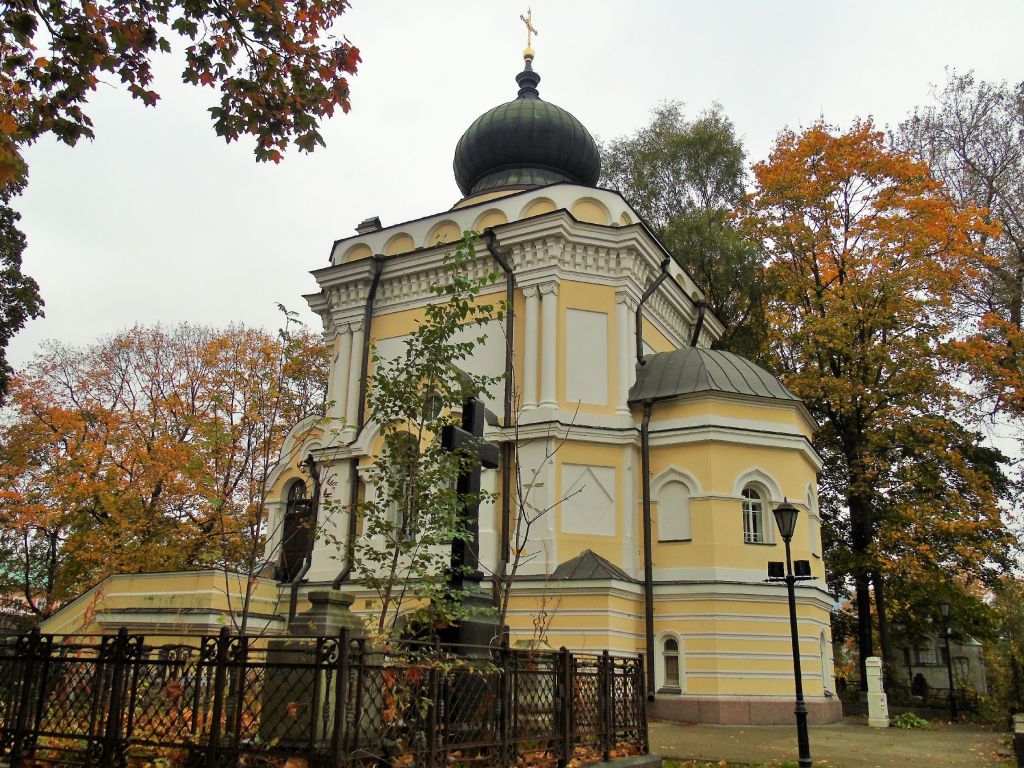 Центральный район. Троицкая Александро-Невская лавра. Церковь Николая Чудотворца. фасады