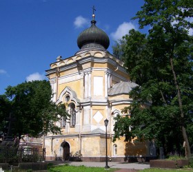 Санкт-Петербург. Троицкая Александро-Невская лавра. Церковь Николая Чудотворца