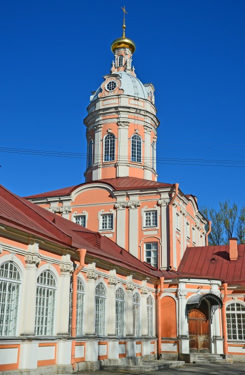 Троицкая Александро-Невская лавра. Церковь Феодора Новгородского, Центральный район (Санкт-Петербург, г. Санкт-Петербург). фасады