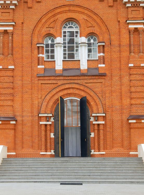 Тюнино. Богородицко-Тихоновский Тюнинский женский монастырь. Собор Вознесения Господня. архитектурные детали