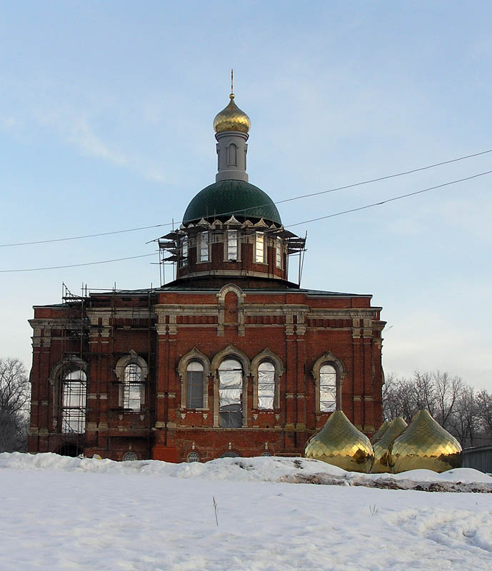 Сезеновский Иоанно-Казанский женский монастырь. Собор Троицы Живоначальной, Сезёново (Лебедянский район, Липецкая область). фасады