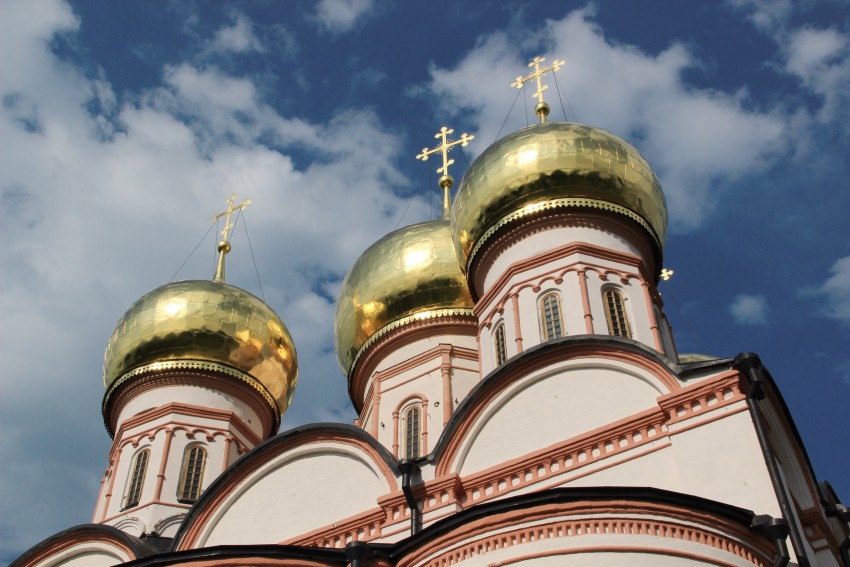 Иверский монастырь. Собор Иверской иконы Божией Матери, Валдай (Валдайский район, Новгородская область). архитектурные детали