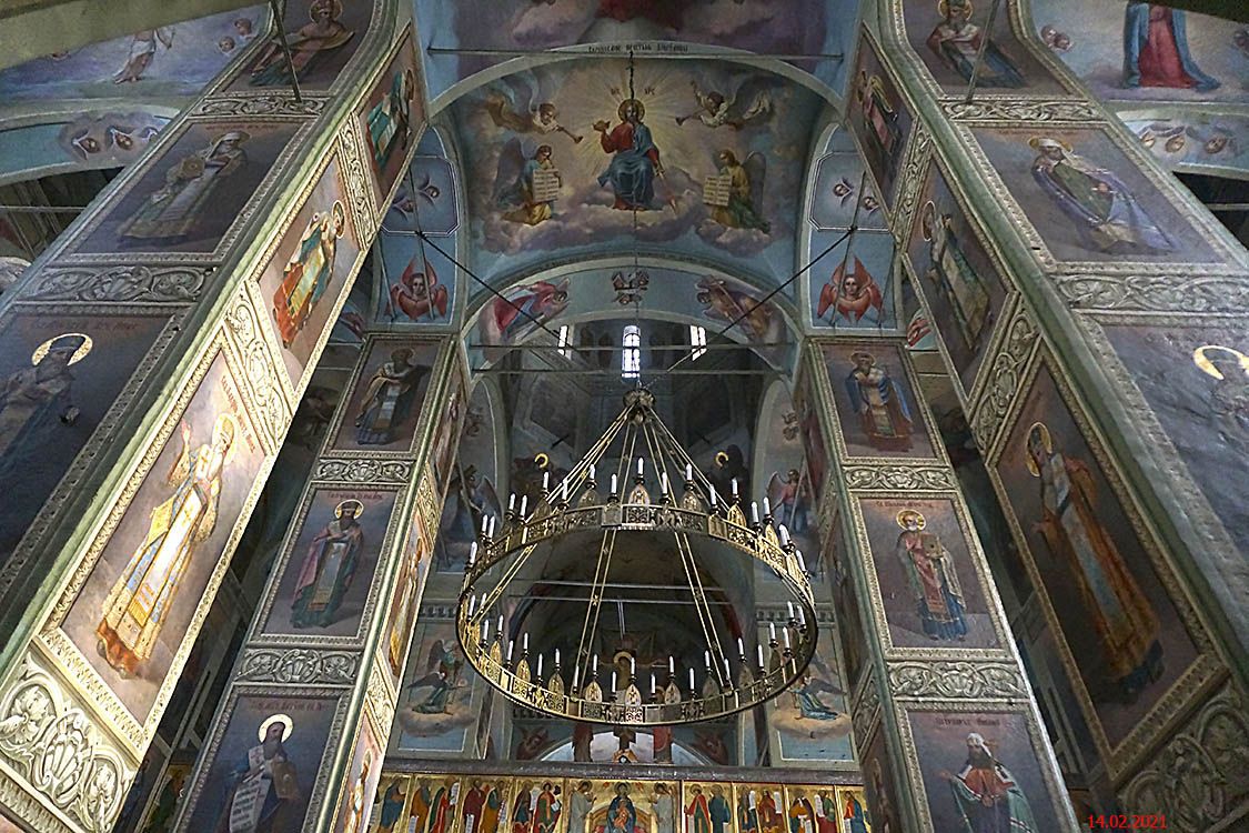 Иверский монастырь. Собор Иверской иконы Божией Матери, Валдай (Валдайский район, Новгородская область). интерьер и убранство