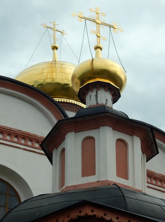 Иверский монастырь. Собор Иверской иконы Божией Матери, Валдай (Валдайский район, Новгородская область). архитектурные детали