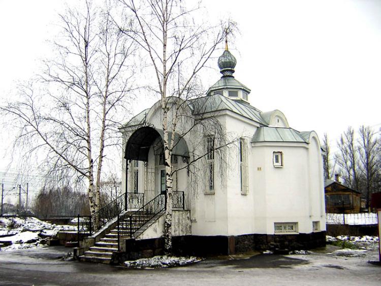 Ульяновка (Саблино). Церковь Алексия царевича. фасады