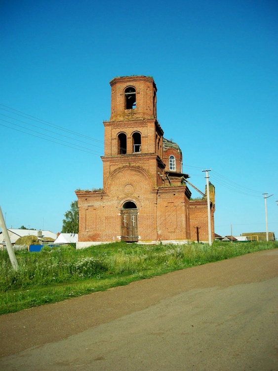 Церковь Михаила Архангела, Николаевка (Бирский район, Республика Башкортостан). фасады