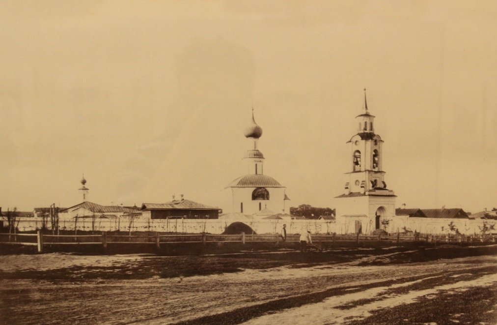 Владимир. Княгинин женский монастырь. архивная фотография, 1880-е годы.