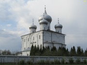 Варлаамо-Хутынский Спасо-Преображенский монастырь. Собор Преображения Господня, Вид собора с юго-востока.<br>, Хутынь, Новгородский район, Новгородская область
