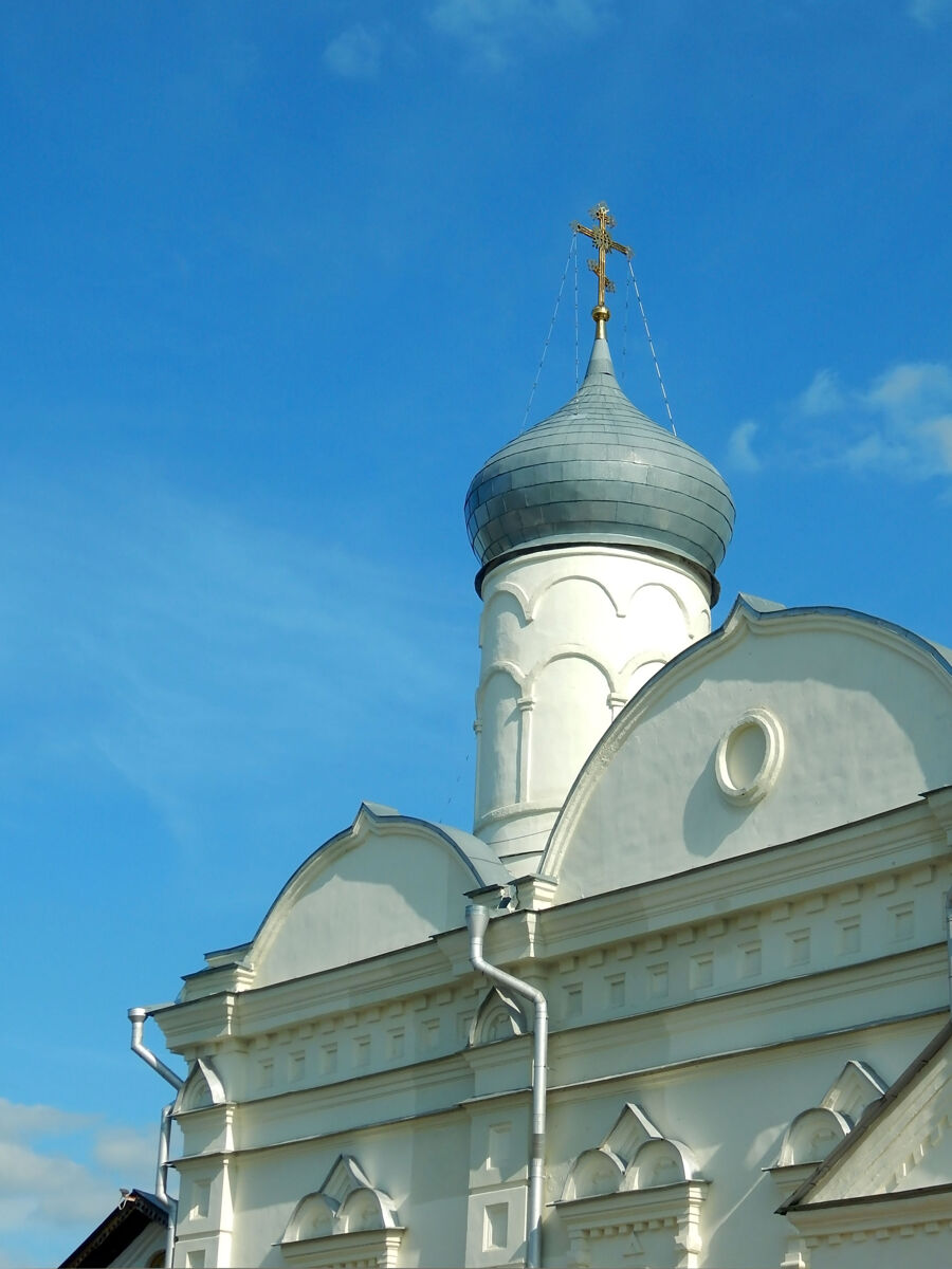 Зверин монастырь. Собор Покрова Пресвятой Богородицы, Великий Новгород (Великий Новгород, город, Новгородская область). архитектурные детали