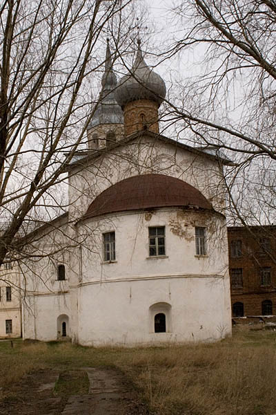 Деревяницкий монастырь. Церковь Успения Пресвятой Богородицы, Великий Новгород (Великий Новгород, город, Новгородская область). фасады, Восточный фасад