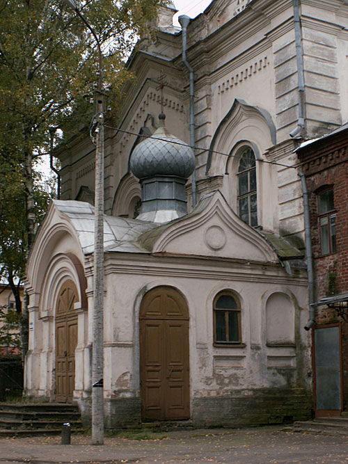 Великий Новгород. Духов монастырь. Собор Сошествия Святого Духа. фасады