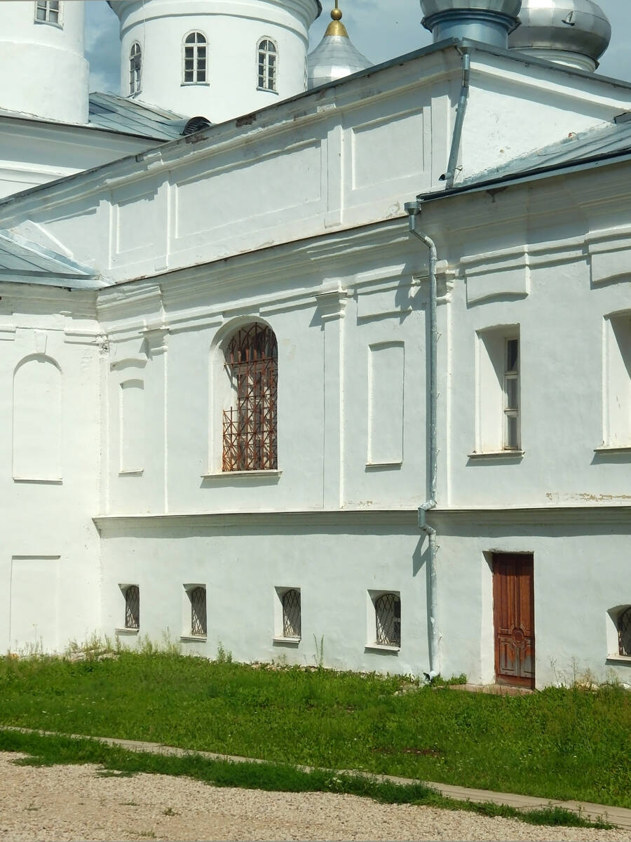 Юрьев мужской монастырь. Собор Спаса Нерукотворного Образа, Юрьево (Великий Новгород, город, Новгородская область). архитектурные детали