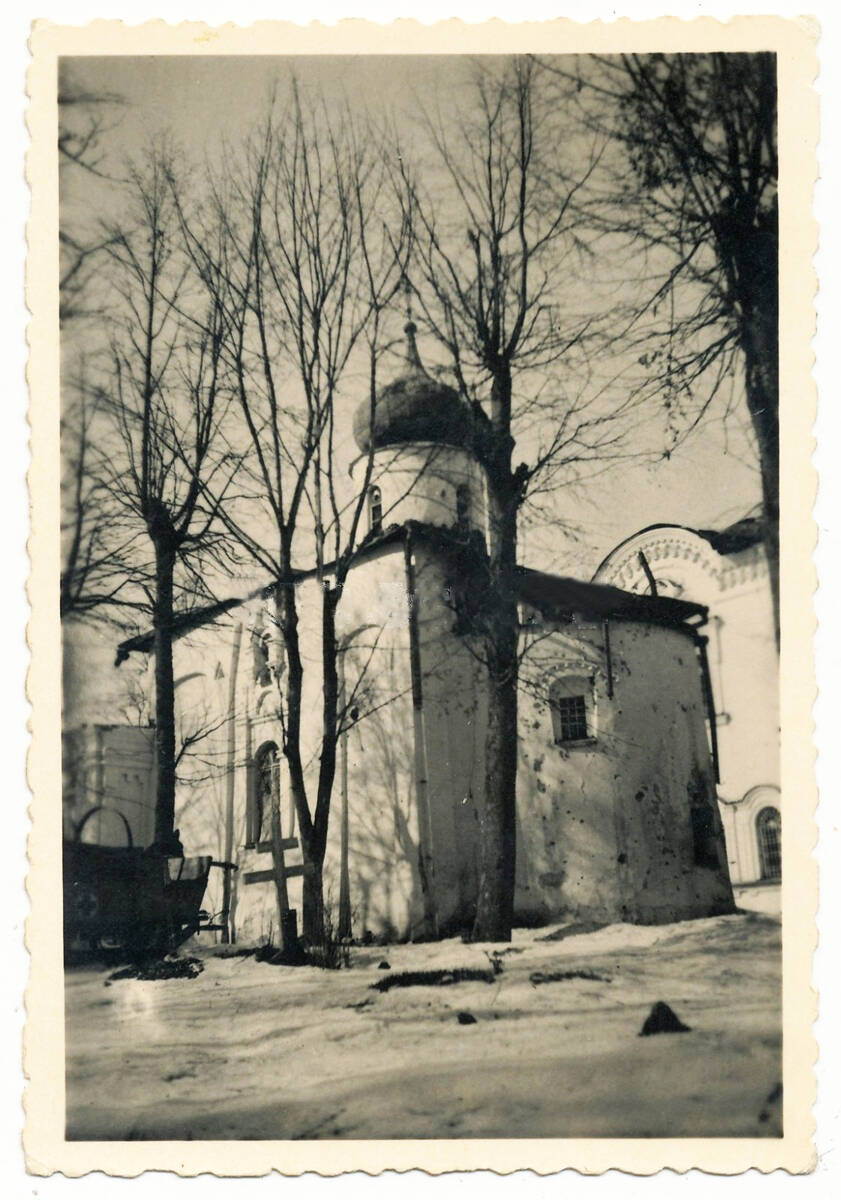 Никольский Косинский монастырь. Церковь Николая Чудотворца, Косино (Старорусский район, Новгородская область). архивная фотография, Фото с аукциона e-bay.de