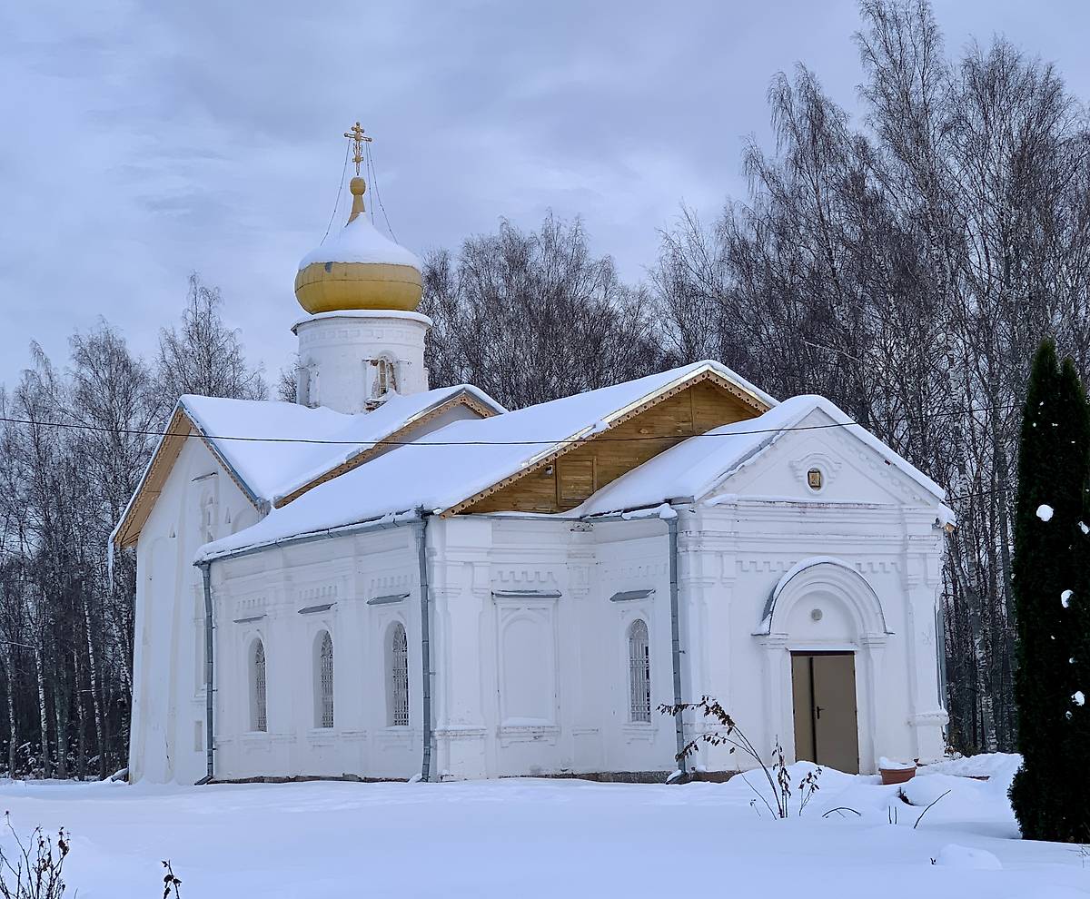 фасады. Никольский Косинский монастырь. Церковь Николая Чудотворца, Косино (Старорусский район, Новгородская область)