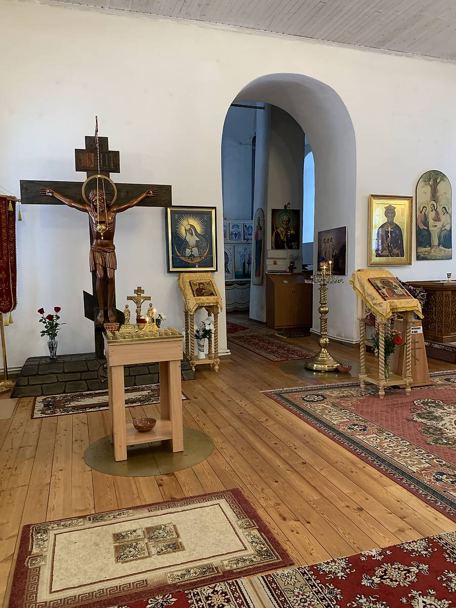 интерьер и убранство. Никольский Косинский монастырь. Церковь Николая Чудотворца, Косино (Старорусский район, Новгородская область)