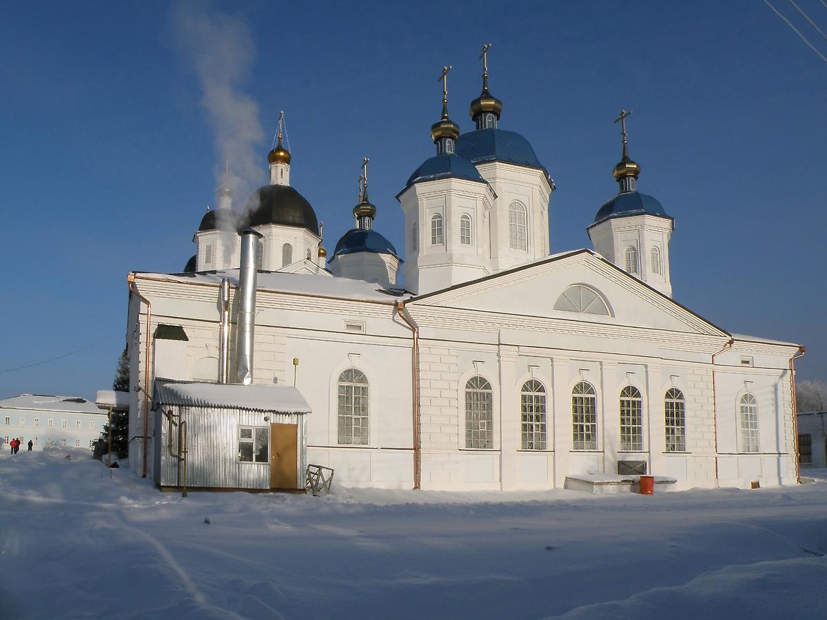 фасады. Оранский Богородицкий мужской монастырь. Церковь Рождества Пресвятой Богородицы, Оранки (Богородский район, Нижегородская область)