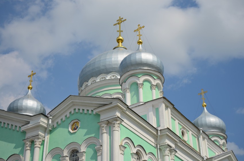 Серафимо-Дивеевский Троицкий монастырь. Собор Троицы Живоначальной, Дивеево (Дивеевский район, Нижегородская область). архитектурные детали