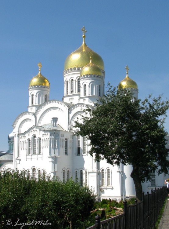 Серафимо-Дивеевский Троицкий монастырь. Собор Преображения Господня, Дивеево (Дивеевский район, Нижегородская область). фасады
