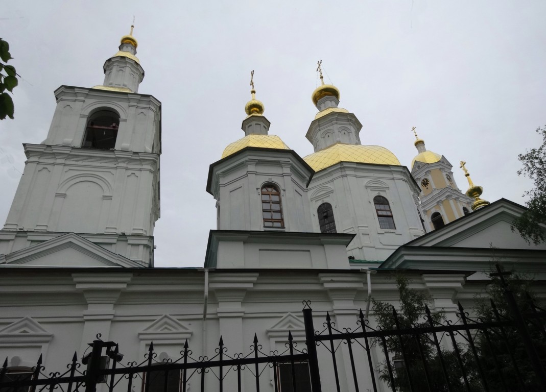 Серафимо-Дивеевский Троицкий монастырь. Собор Казанской иконы Божией Матери, Дивеево (Дивеевский район, Нижегородская область). архитектурные детали, южный фасад