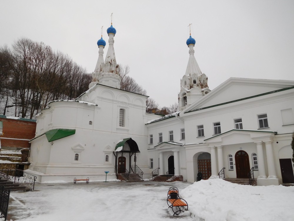 Нижегородский район. Благовещенский монастырь. Церковь Успения Пресвятой Богородицы. фасады