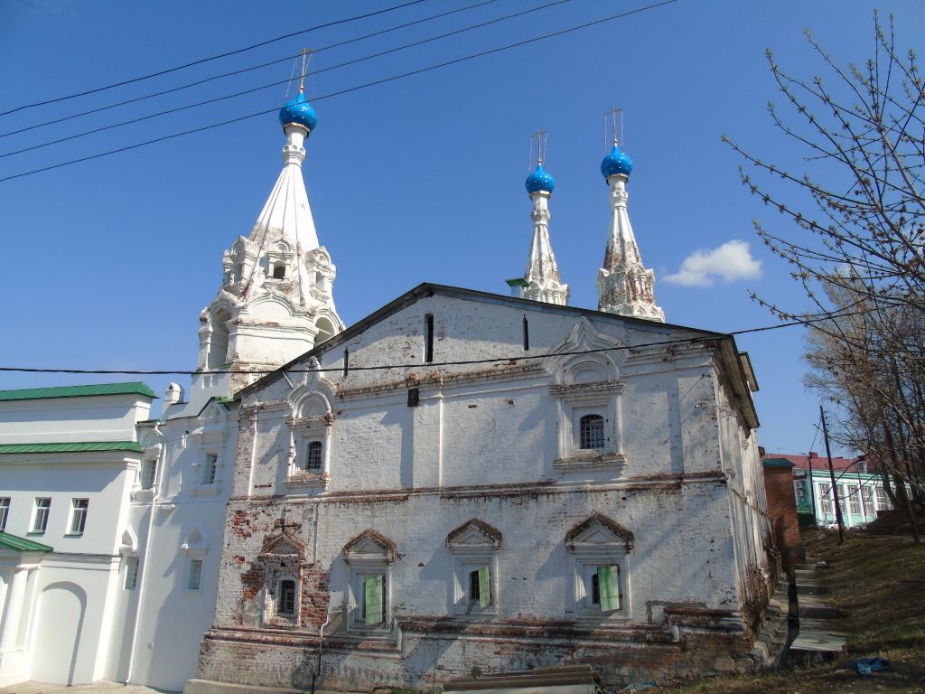 Нижегородский район. Благовещенский монастырь. Церковь Успения Пресвятой Богородицы. фасады