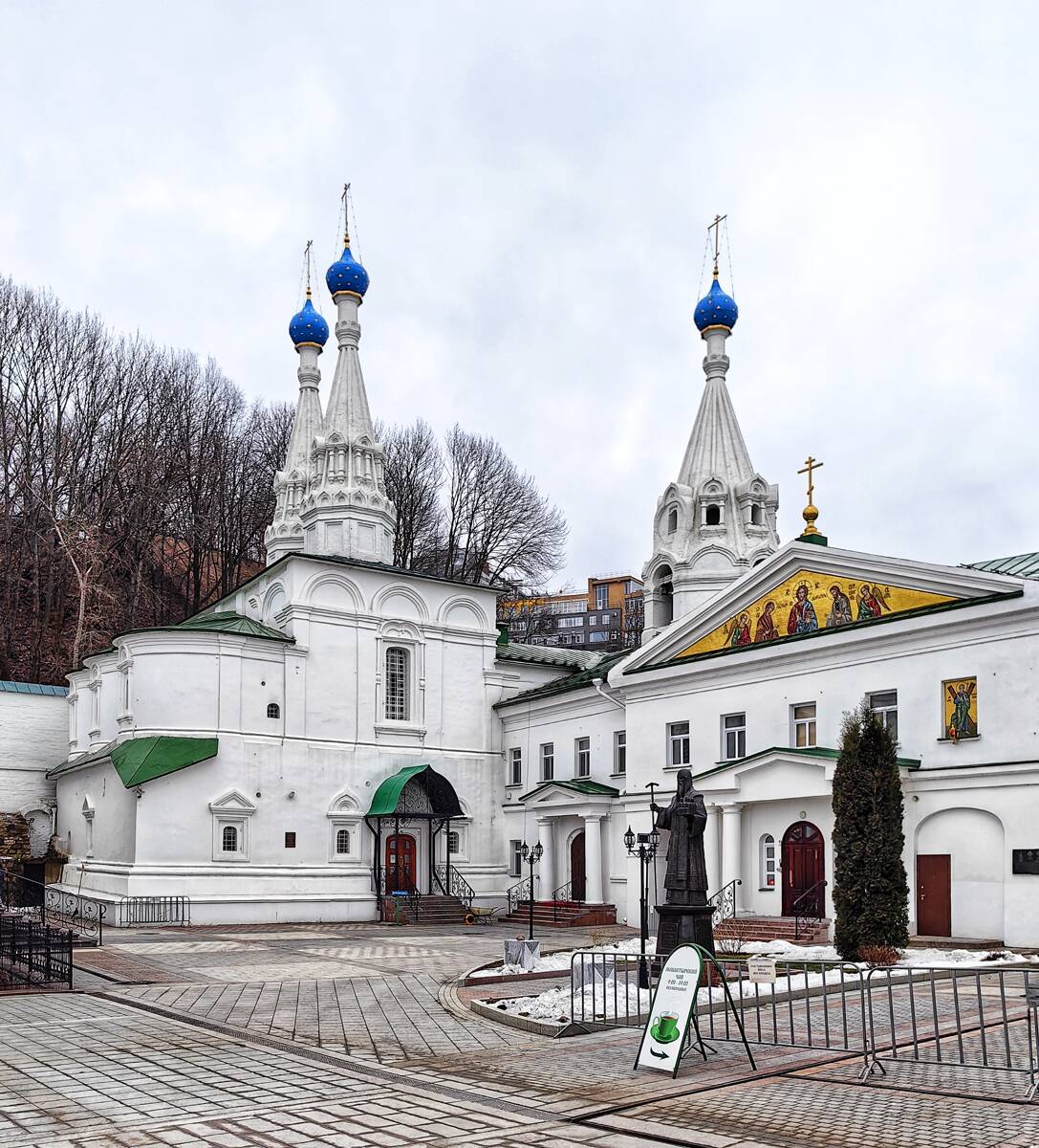 Благовещенский монастырь. Церковь Успения Пресвятой Богородицы, Нижегородский район (Нижний Новгород, город, Нижегородская область). фасады