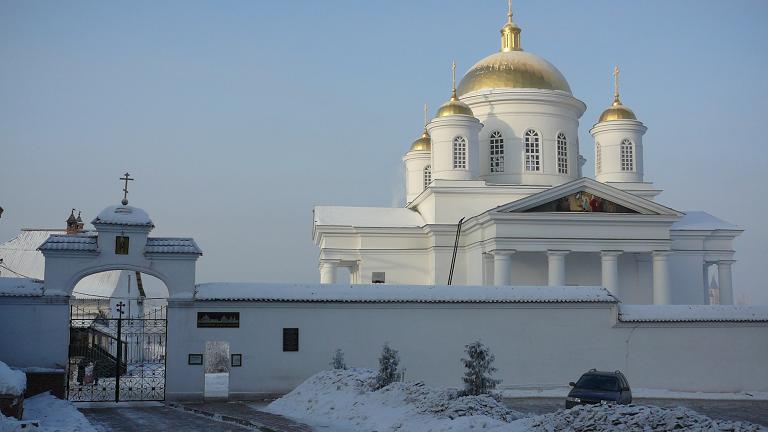 Нижегородский район. Благовещенский монастырь. Церковь Алексия, митрополита Московского. фасады