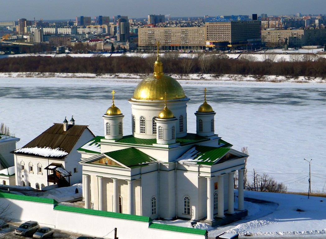 Нижегородский район. Благовещенский монастырь. Церковь Алексия, митрополита Московского. фасады