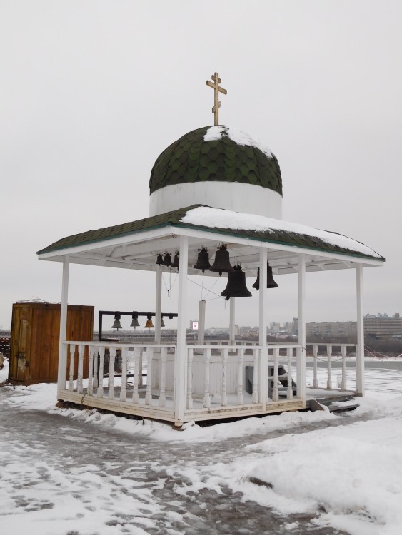 Нижегородский район. Благовещенский монастырь. Церковь Алексия, митрополита Московского. фасады, звонница