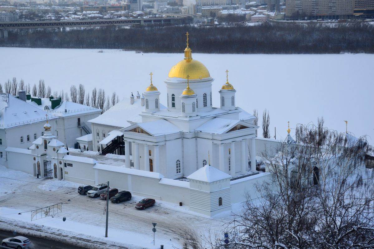 Нижегородский район. Благовещенский монастырь. Церковь Алексия, митрополита Московского. фасады