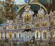 Благовещенский монастырь. Церковь Алексия, митрополита Московского, Главный иконостас<br>, Нижний Новгород, Нижний Новгород, город, Нижегородская область