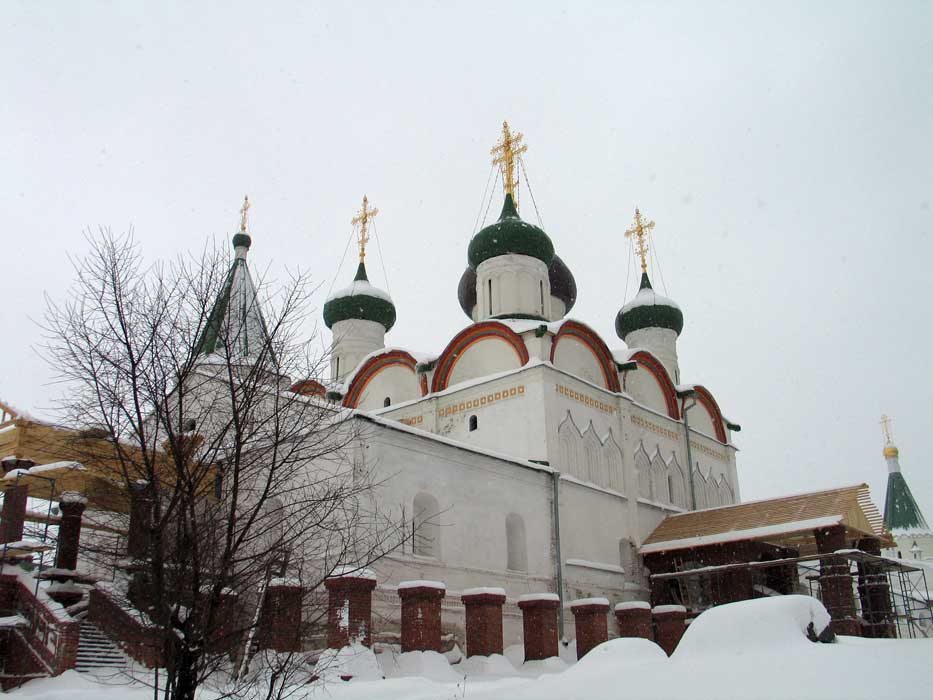 Нижегородский район. Печёрский Вознесенский монастырь. Собор Вознесения Господня. фасады