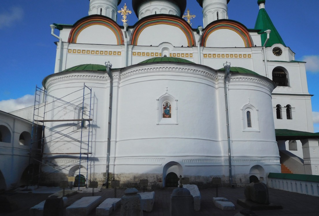 Печёрский Вознесенский монастырь. Собор Вознесения Господня, Нижегородский район (Нижний Новгород, город, Нижегородская область). фасады, апсида