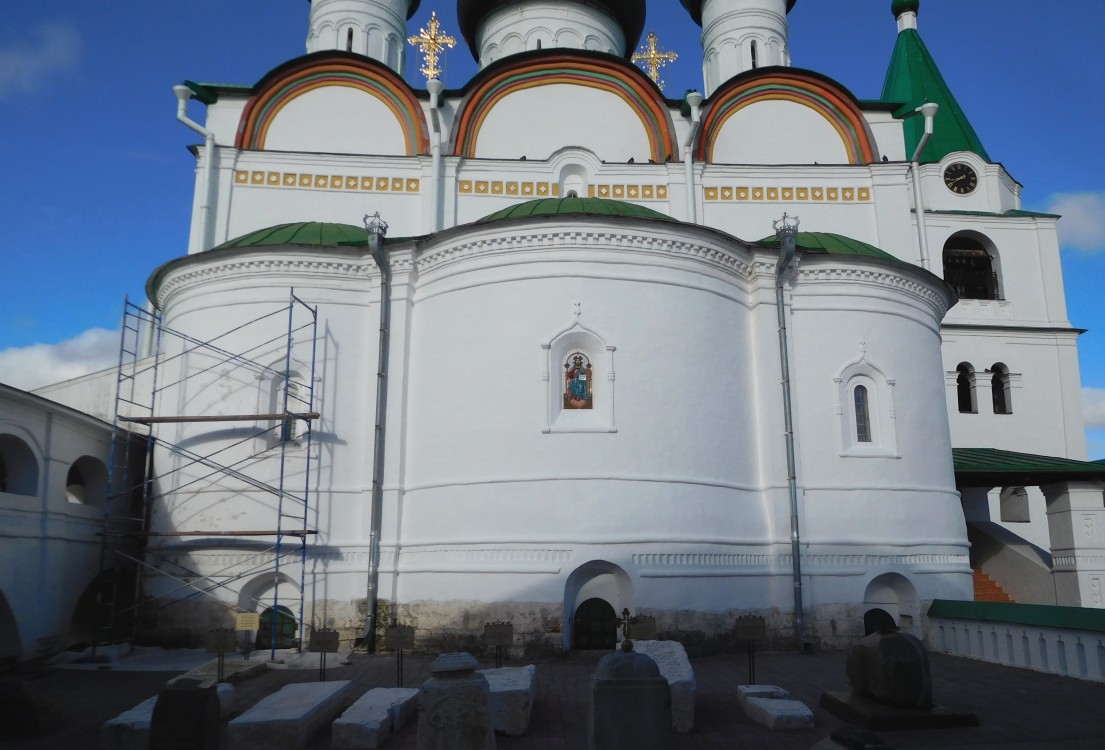 Нижегородский район. Печёрский Вознесенский монастырь. Собор Вознесения Господня. фасады, апсида