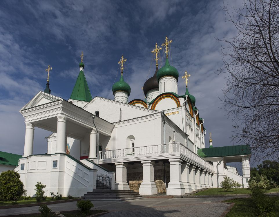 Нижегородский район. Печёрский Вознесенский монастырь. Собор Вознесения Господня. архитектурные детали