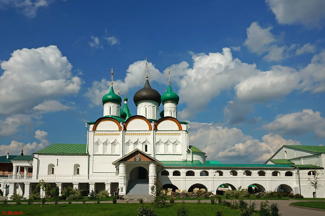 Нижегородский район. Печёрский Вознесенский монастырь. Собор Вознесения Господня. фасады