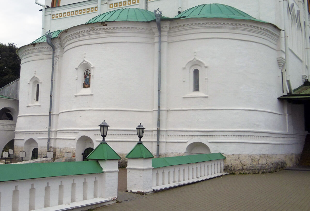 Печёрский Вознесенский монастырь. Собор Вознесения Господня, Нижегородский район (Нижний Новгород, город, Нижегородская область). архитектурные детали, Апсиды  собора
