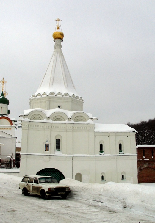 Нижегородский район. Печёрский Вознесенский монастырь. Церковь Евфимия Суздальского. фасады