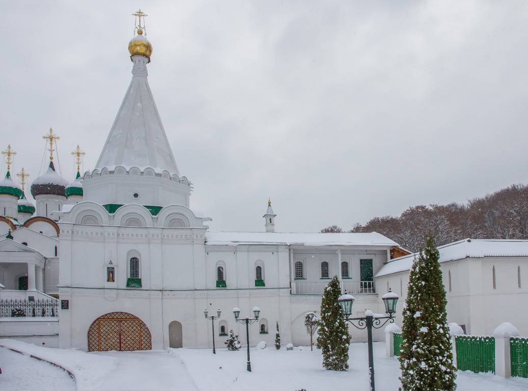 Печёрский Вознесенский монастырь. Церковь Евфимия Суздальского, Нижегородский район (Нижний Новгород, город, Нижегородская область). фасады